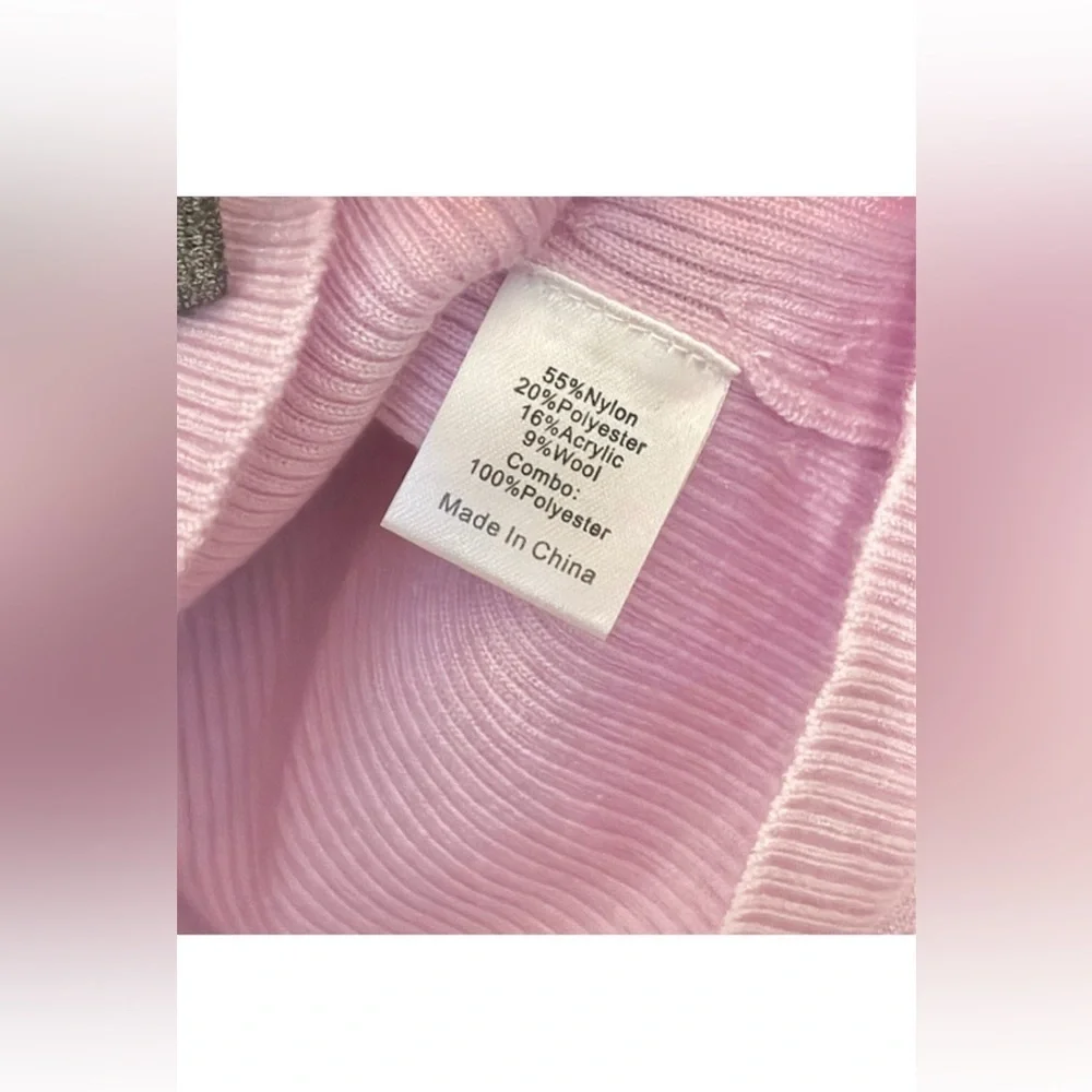 Tuckernuck Betsy Lilac Puff Sleeve Knit Blouse Sheer Sleeve Size S NWT